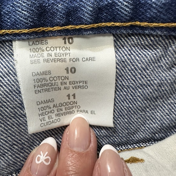 BACKROAD BLUES Y2K 90s Women's Denim 5-Pocket Shorts: Size 12 - Picture 3 of 15
